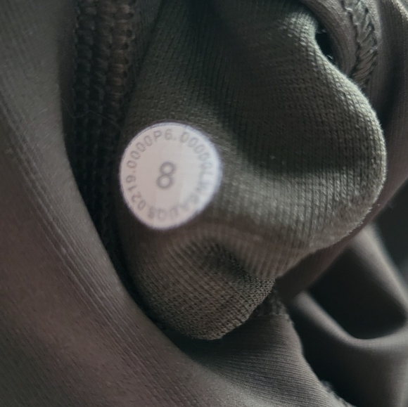 Lululemon Wunder Under Athletic High-Rise Crop Legging 21" *MeshDark Olive - Picture 7 of 10